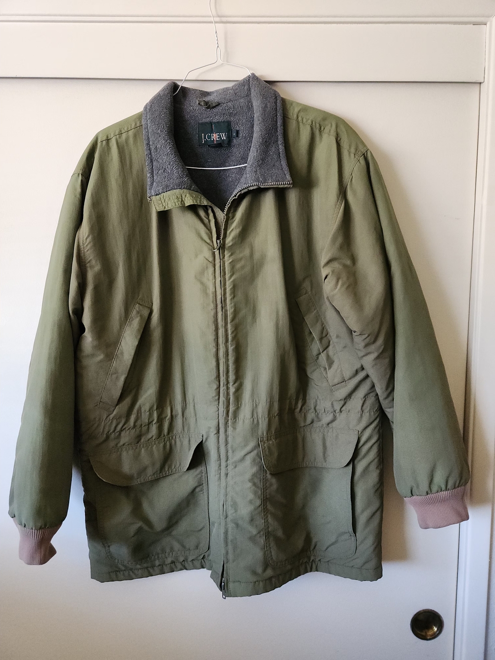 J.Crew Olive Green Men's Utility Jacket